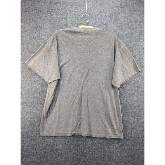 Mens Batman The Dark Knight Rises Movie T Shirt Size XXL 2XL Gray Logo - Picture 2 of 10